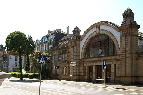 Katowice historic train station